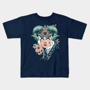 Mother Nature Girl Kids T-Shirt